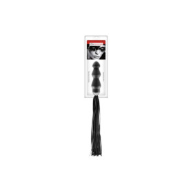 Martinet avec manche plug anal noir Fetish Tentation 